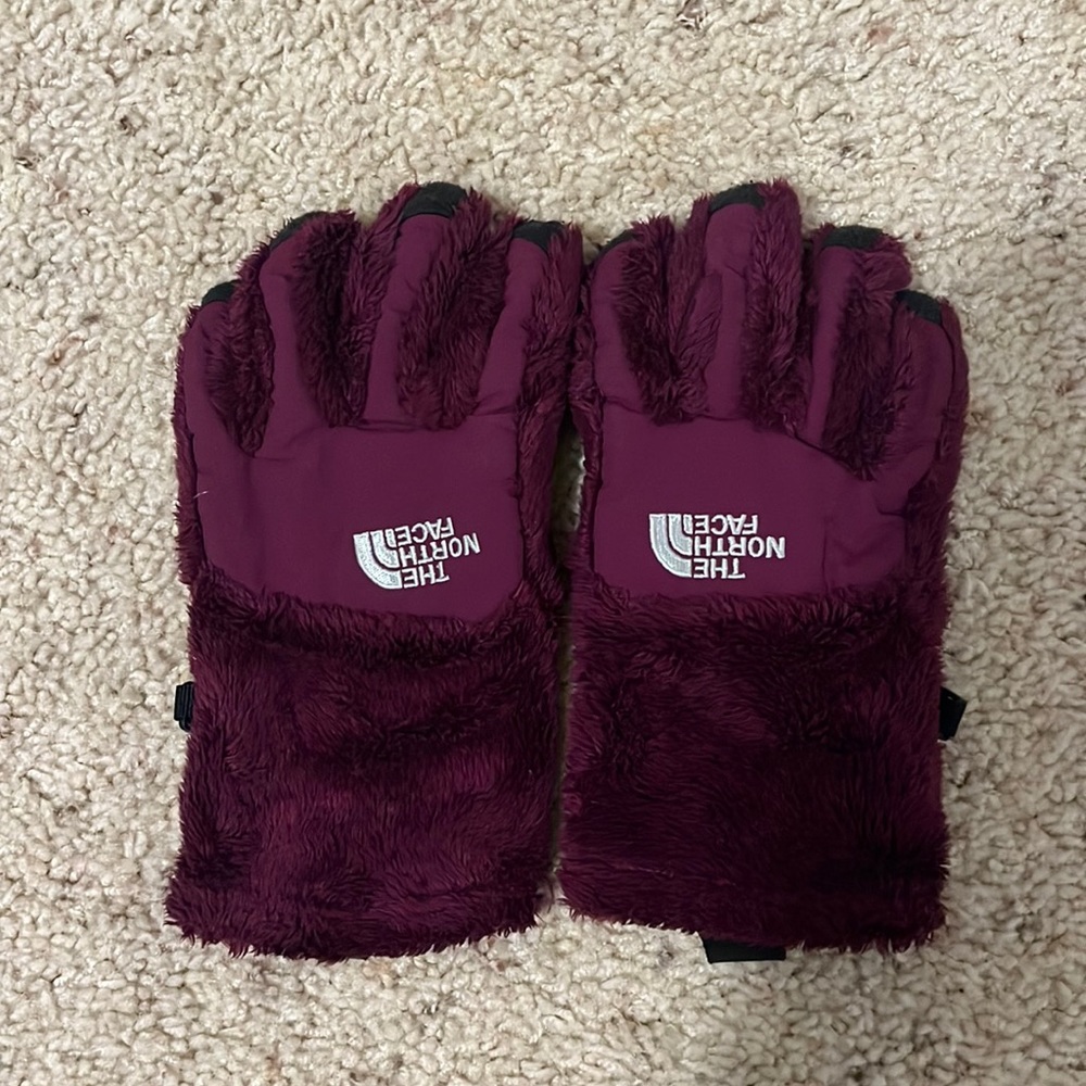 Kids north face gloves